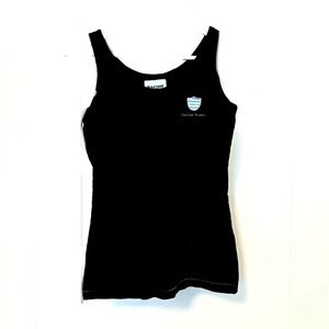 ASOS Racing Rugby Black Fitted Tank Top